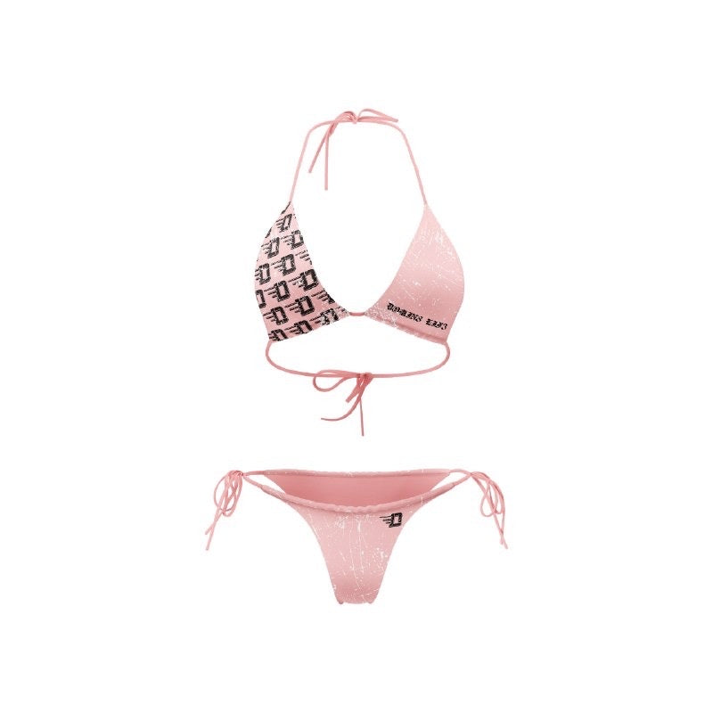 Sunset Duos Bathing Suit -Pink