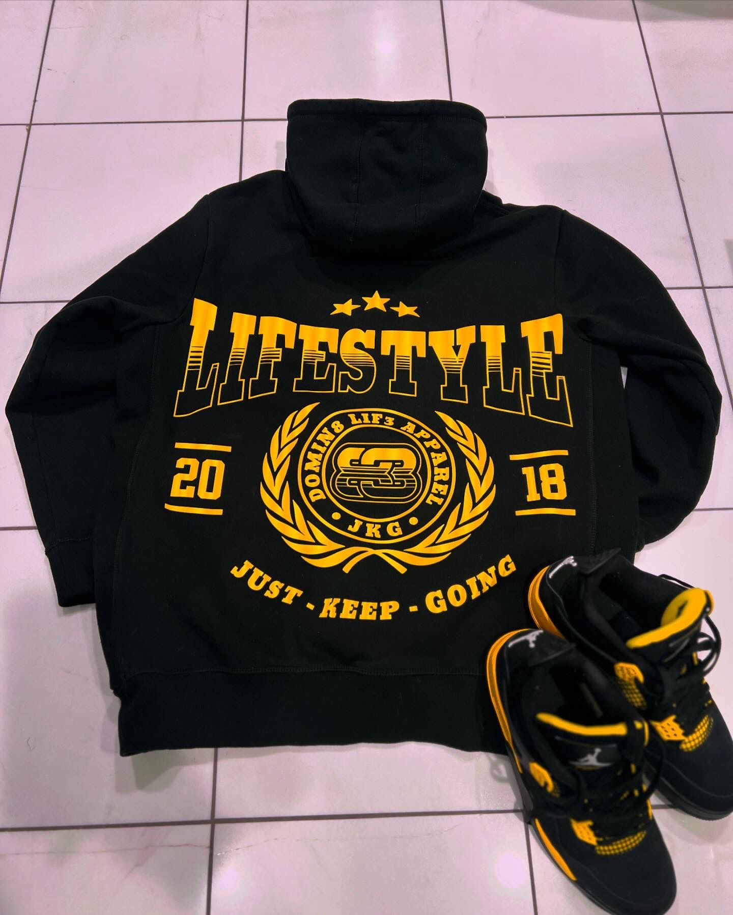 Gold Lifestyle Supima cotton hoodie